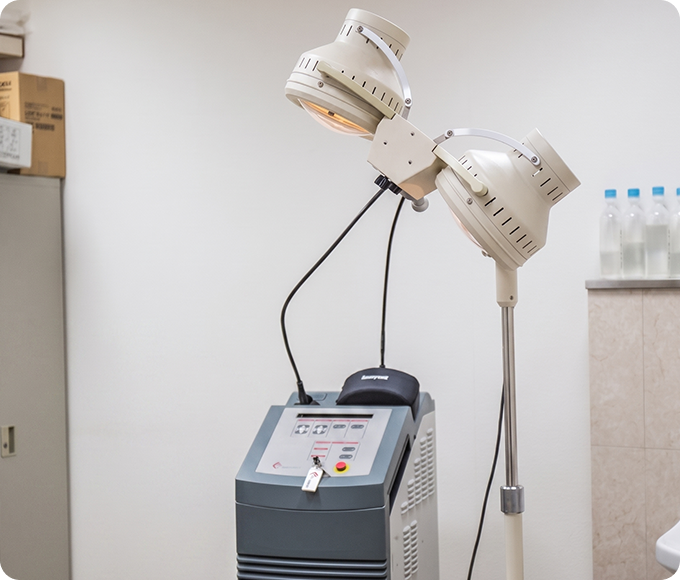 診療室の治療機器